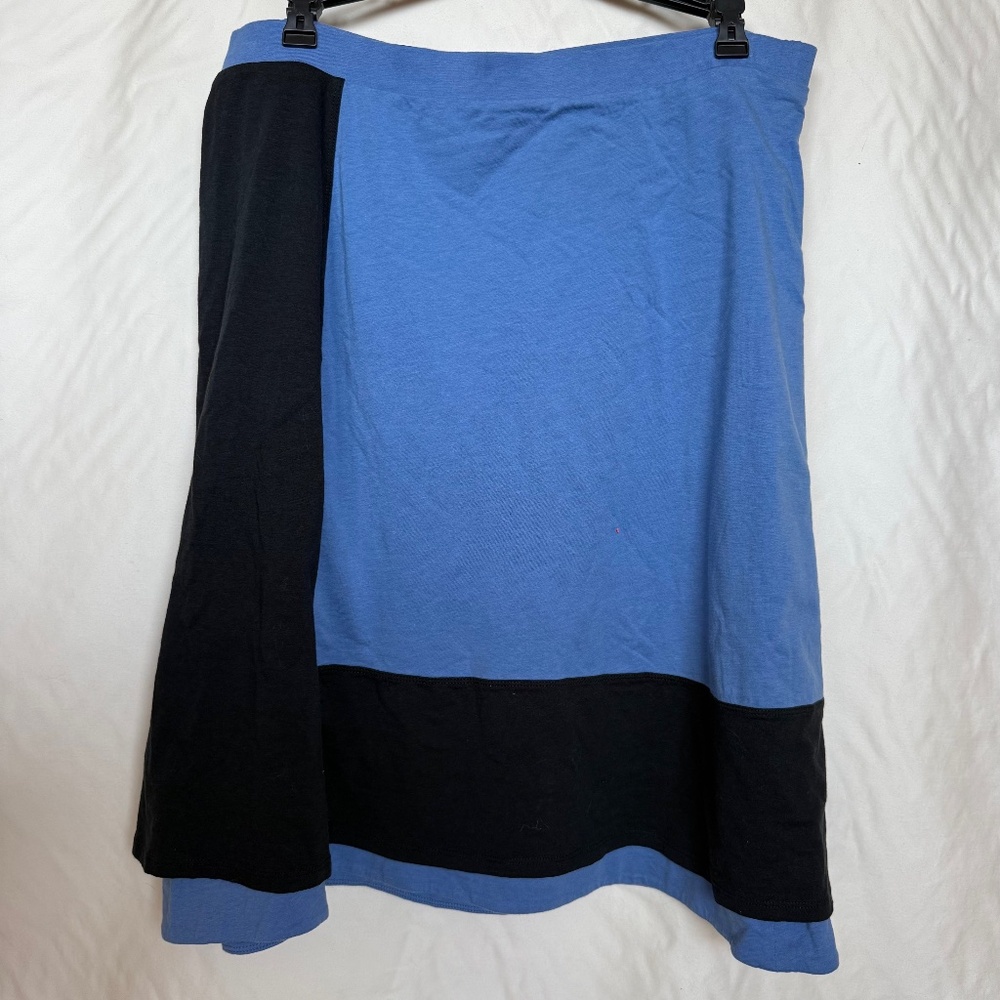 Hornytoad Skirt Large Blue and Black